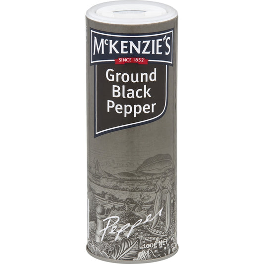 McKenzies Pepper Black Ground 100g