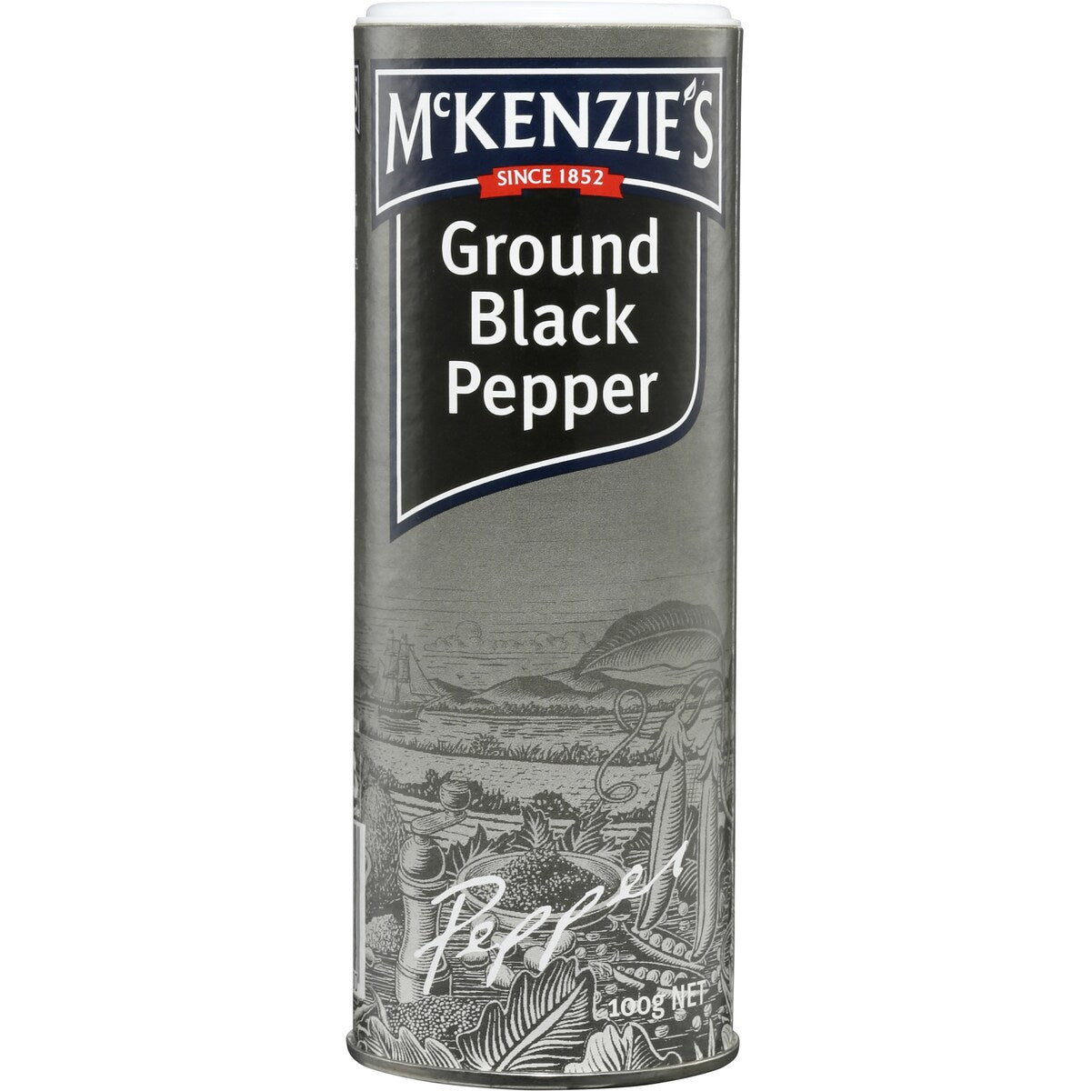 McKenzies Pepper Black Ground 100g