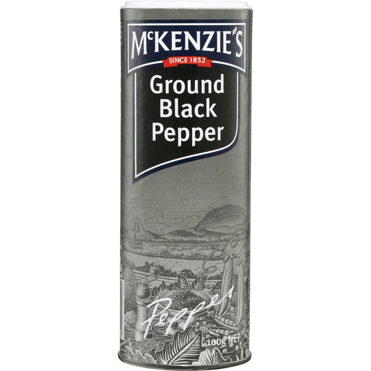 McKenzies Pepper Black Ground 100g