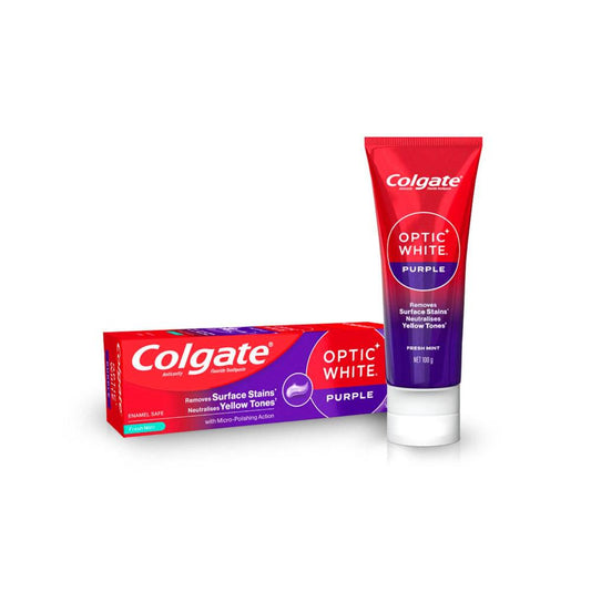 Colgate Optic White Purple Toothpaste - 100g