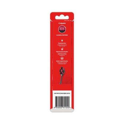 Colgate Optic White Pro Series Charcoal Spiral Bristles - 2 Pack
