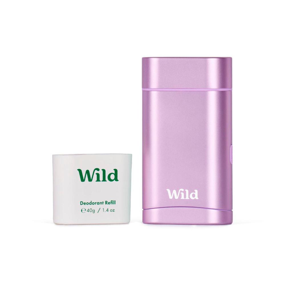 Wild Deodorant Stick Purple Case With Coconut & Vanilla - 40g