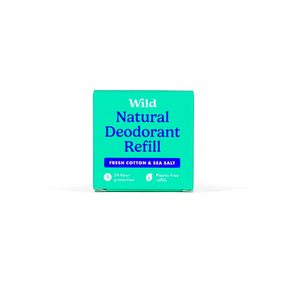 Wild Fresh Cotton & Sea Salt Vegan Natural Deo - 40g
