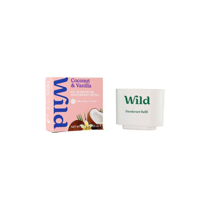 Wild Deodorant Stick Refill Coconut & Vanilla - 40g