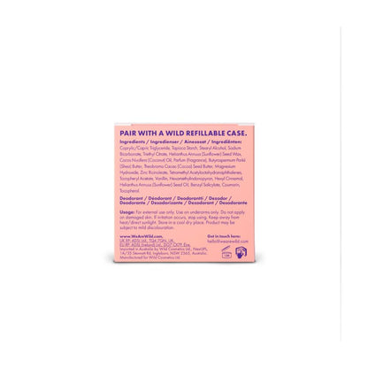 Wild Deodorant Stick Refill Coconut & Vanilla - 40g