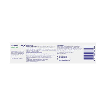Sensodyne Daily Care Fresh Mint Toothpaste - 100g