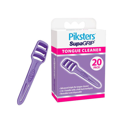 Piksters Supagrip Tongue Cleaner - 20 pack