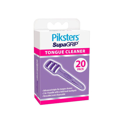 Piksters Supagrip Tongue Cleaner - 20 pack