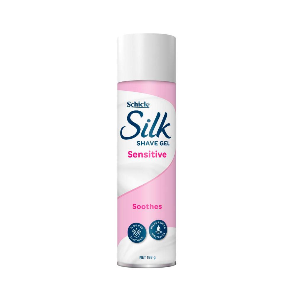 Schick Silk Womens Foaming Shave Gel Sensitive - 198g