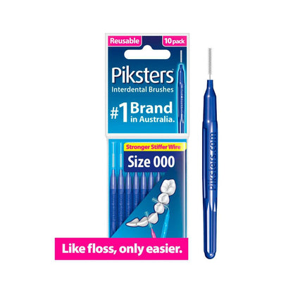 Piksters Interdental Brush Size 000 - 10 pack