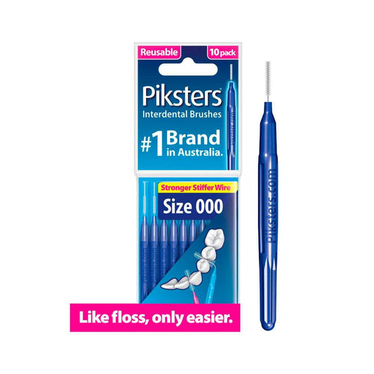 Piksters Interdental Brush Size 000 - 10 pack