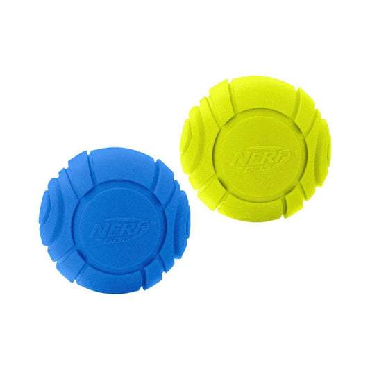 Nerf 2.5inch Solid Foam Sonic Ball Dog Toy - 2 Pack