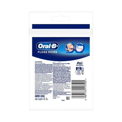Oral B Dental Floss Picks - 30 Pack