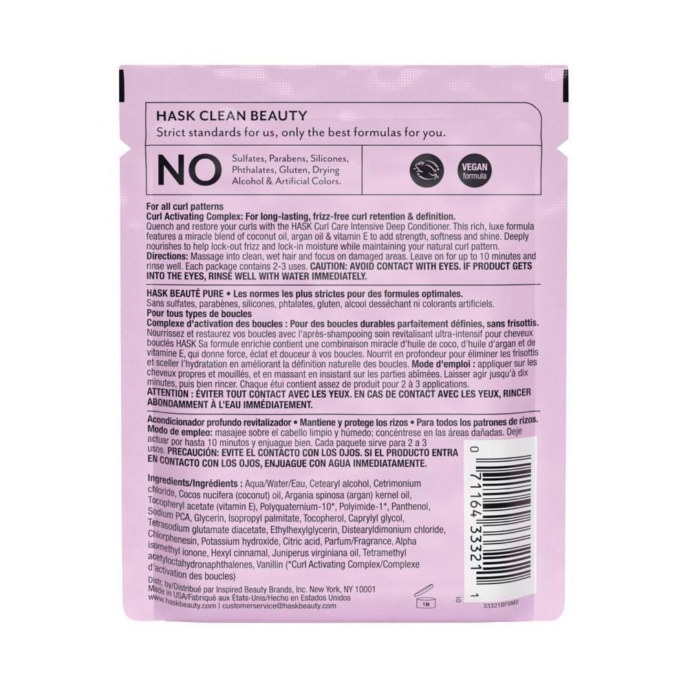 Hask Curl Care Intensive Deep Conditioner - 50g