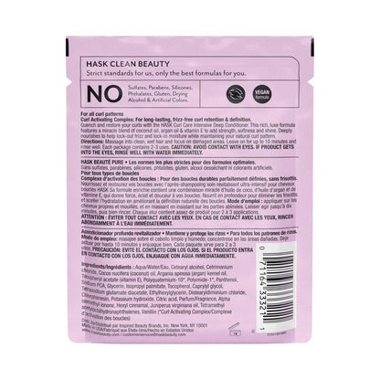 Hask Curl Care Intensive Deep Conditioner - 50g