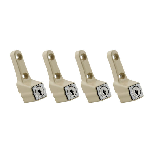 Ikonic Primrose Sliding Window Lock - 4 Pack