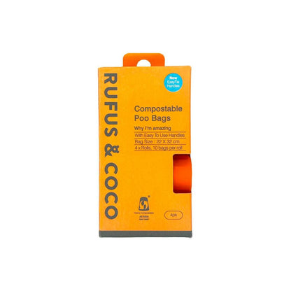 Rufus & Coco Poo Bags - 4 pack