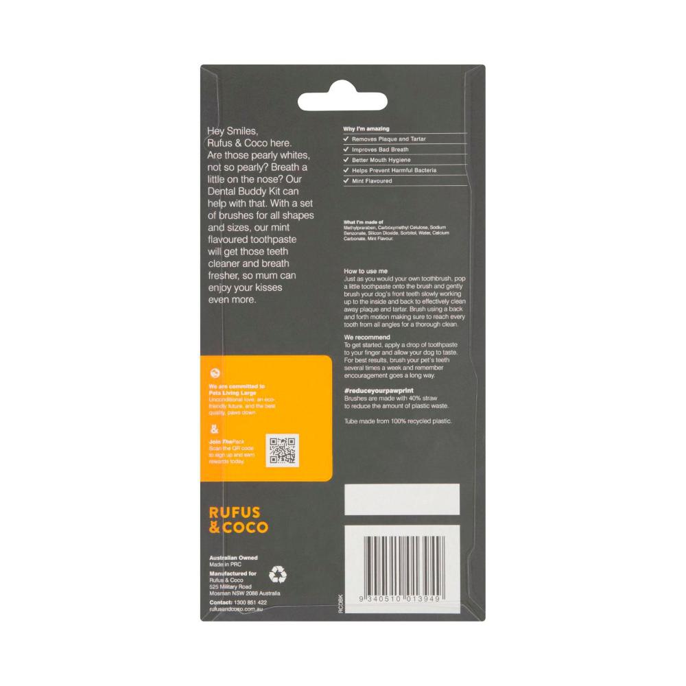 Rufus & Coco Dental Buddy Kit - 1 pack