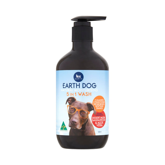 Bx Earth Dog 5in1 Desert Musk Sandalwood & Aloe Vera Conditioning - 500mL