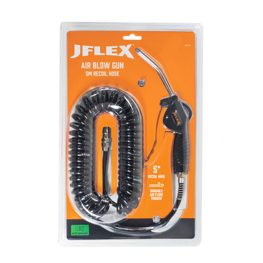 Jflex Air Blow Gun 5m Recoil Hose