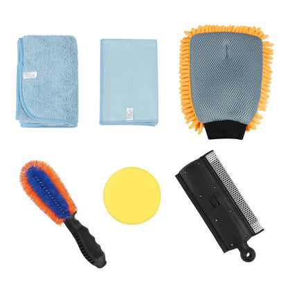 All Set Car Cleaning Kit - 6 Piece
