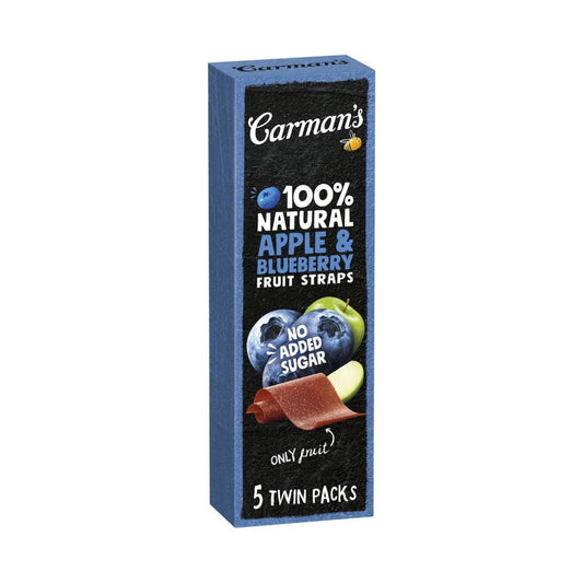 Carman's Fruit Straps Apple & Blueberry - 70g