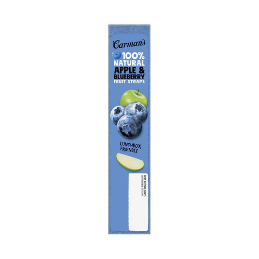 Carman's Fruit Straps Apple & Blueberry - 70g