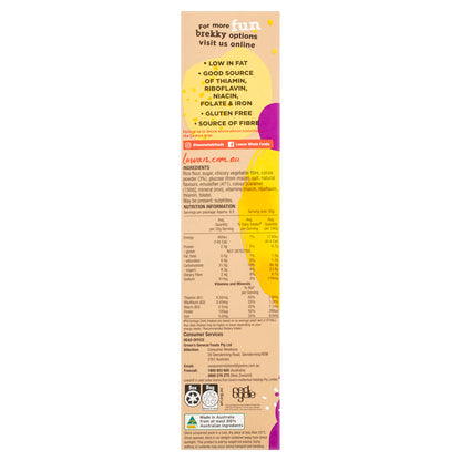 Lowan Cocoa Bombs Gluten Free Cereal - 300g