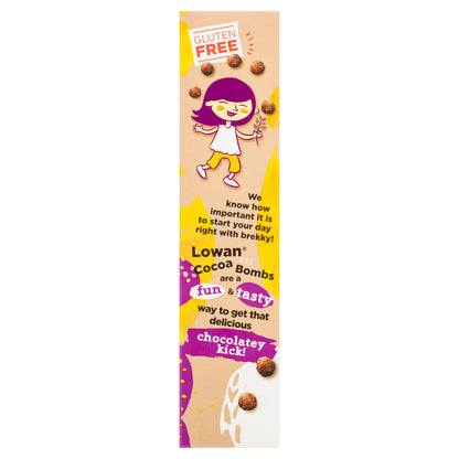 Lowan Cocoa Bombs Gluten Free Cereal - 300g