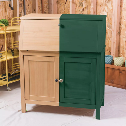 Rust Oleum Chalked Paint - 887ml - Rainforest Green