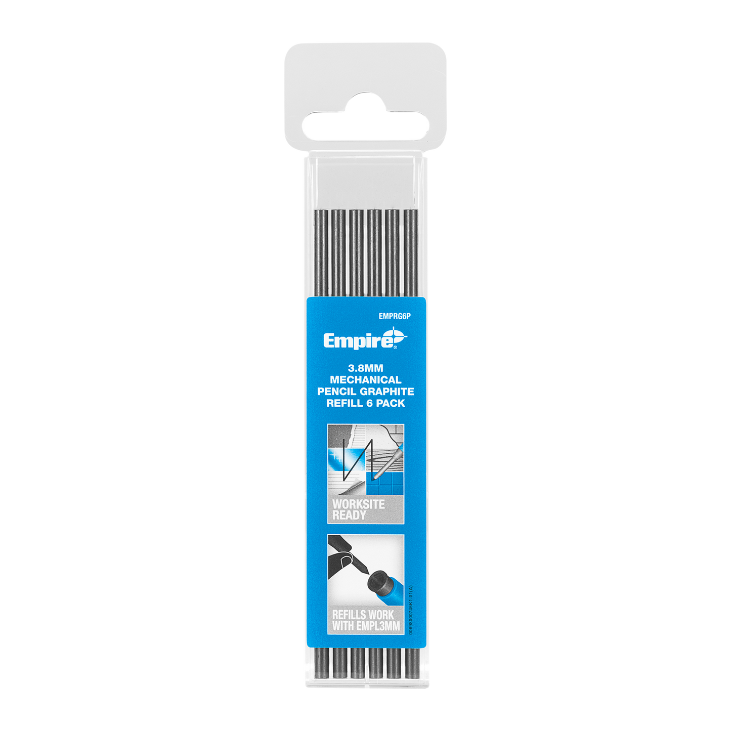 Empire Graphite Mechanical Pencil - 8mm - 1 Pencil + 6 Refills