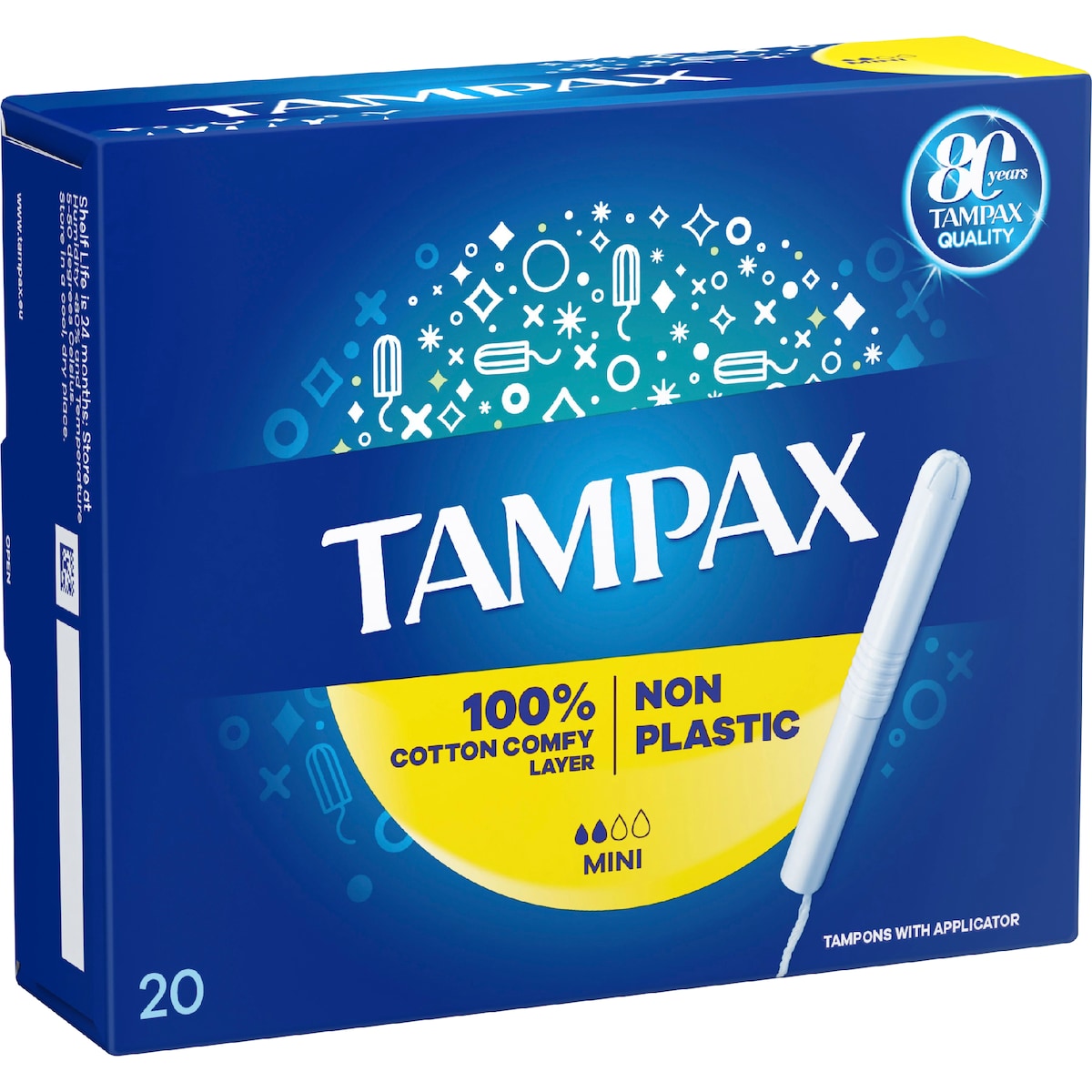 Tampax Mini Tampons With Applicator 20 Pack