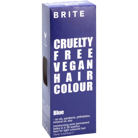 Brite Semi Permanent Hair Colour Colour Blue 75mL