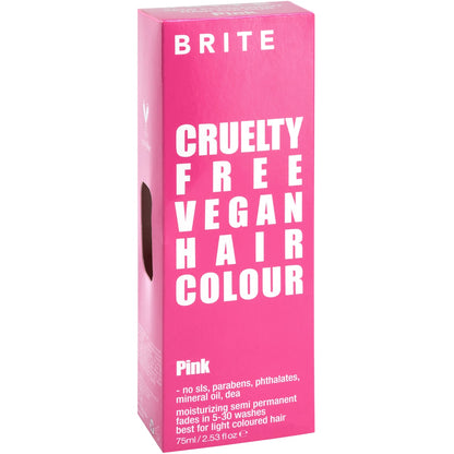 Brite Semi Permanent Hair Colour Colour Pink 75mL