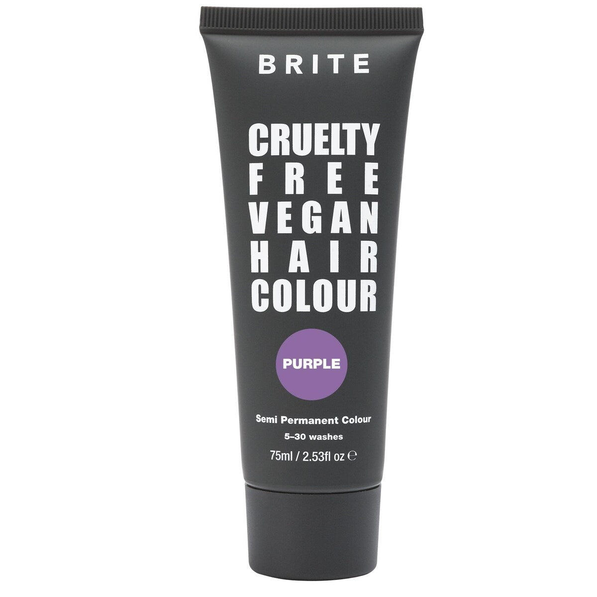 Brite Semi Permanent Hair Colour Colour Purple 75mL