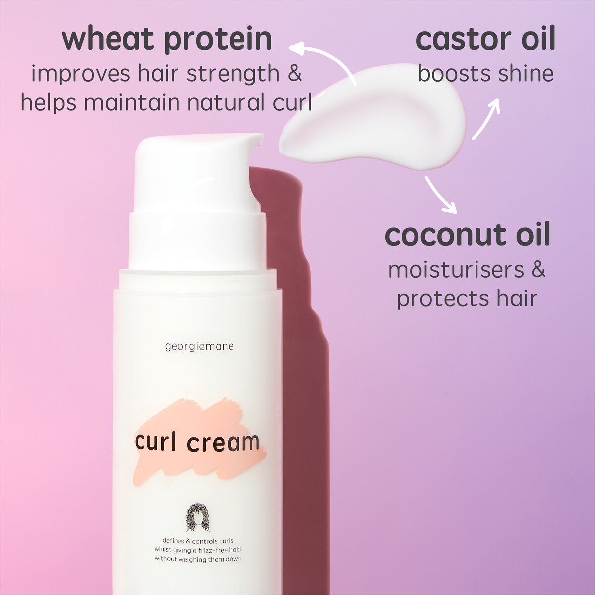 Georgiemane Curl Cream 200ml
