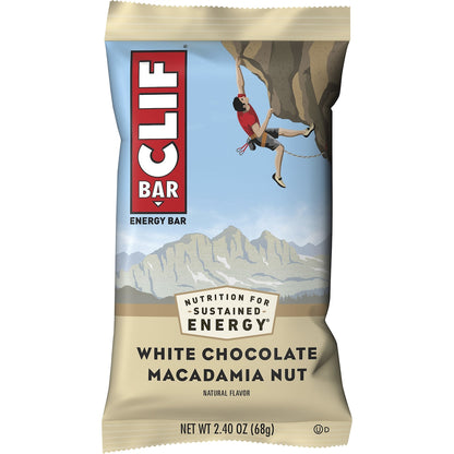 Clif Bar Energy Bar White Chocolate Macadamia 68g