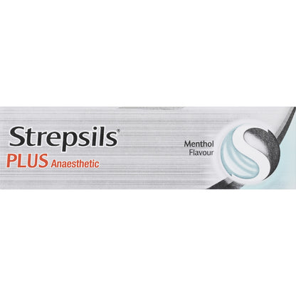 Strepsils Plus Anaesthetic Sore Throat Numbing Pain Relief Lozenges 36 Pack