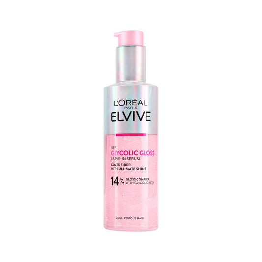L'Oreal Elvive Glycolic Gloss Leave-in Serum - 150mL