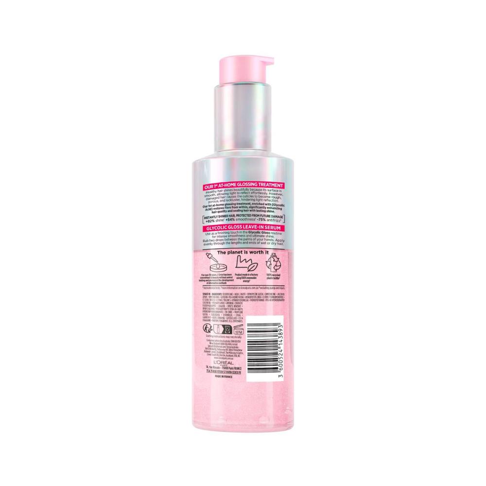 L'Oreal Elvive Glycolic Gloss Leave-in Serum - 150mL