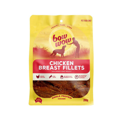Bow Wow Dog Treat Chicken Fillets - 200g