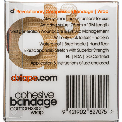 D3 Cohesive Bandage 9m Each