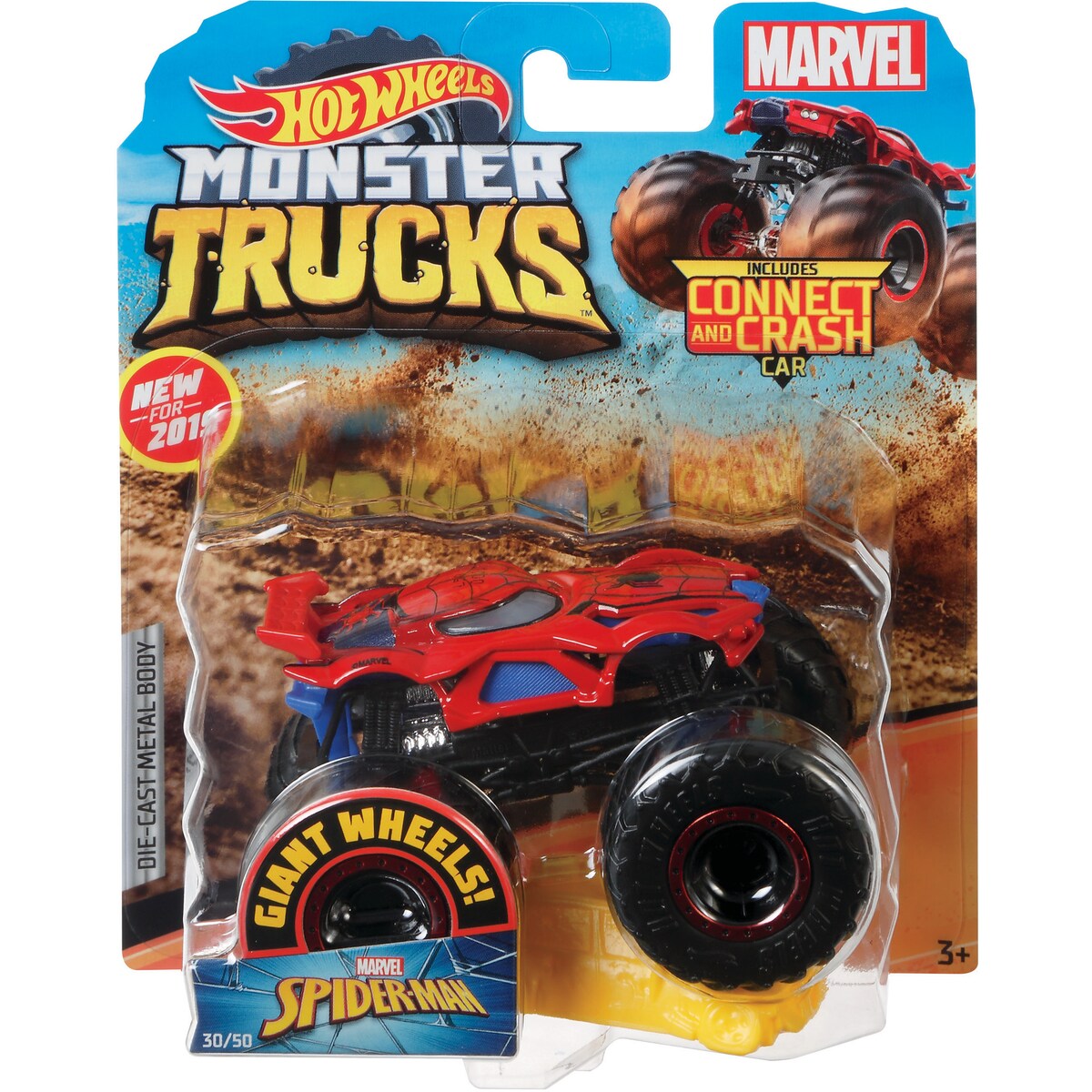 Hot Wheels Monster Trucks Toy Assorted Each