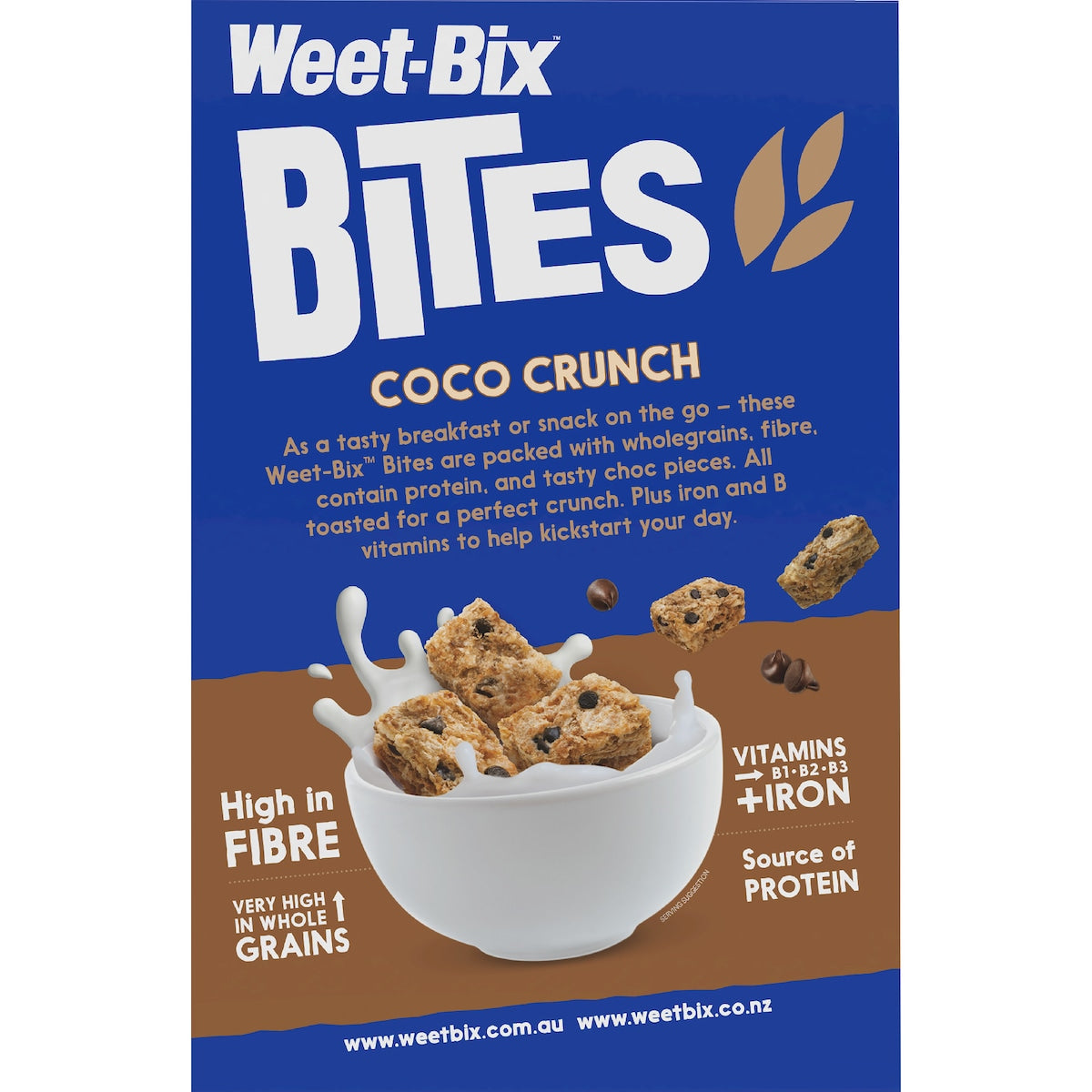 Weet-bix Bites Coco Crunch Breakfast Cereal 500g