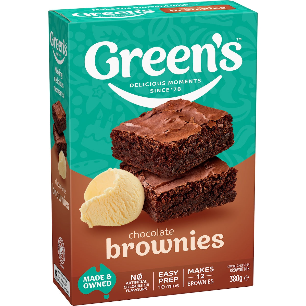Green's Brownie Mix Chocolate 380g