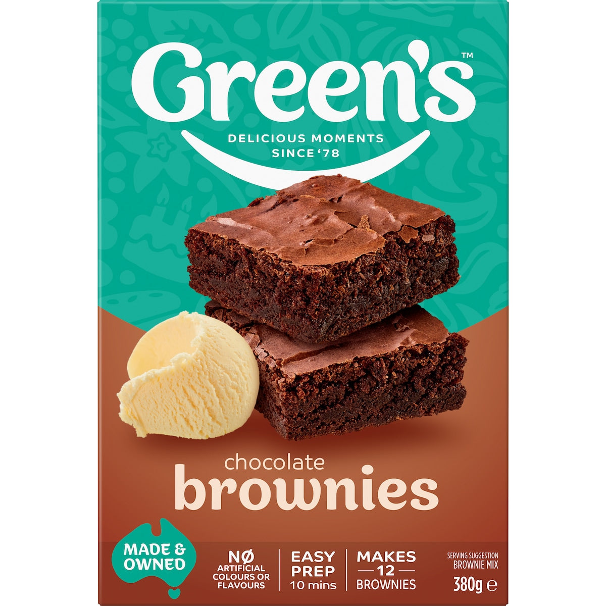 Green's Brownie Mix Chocolate 380g