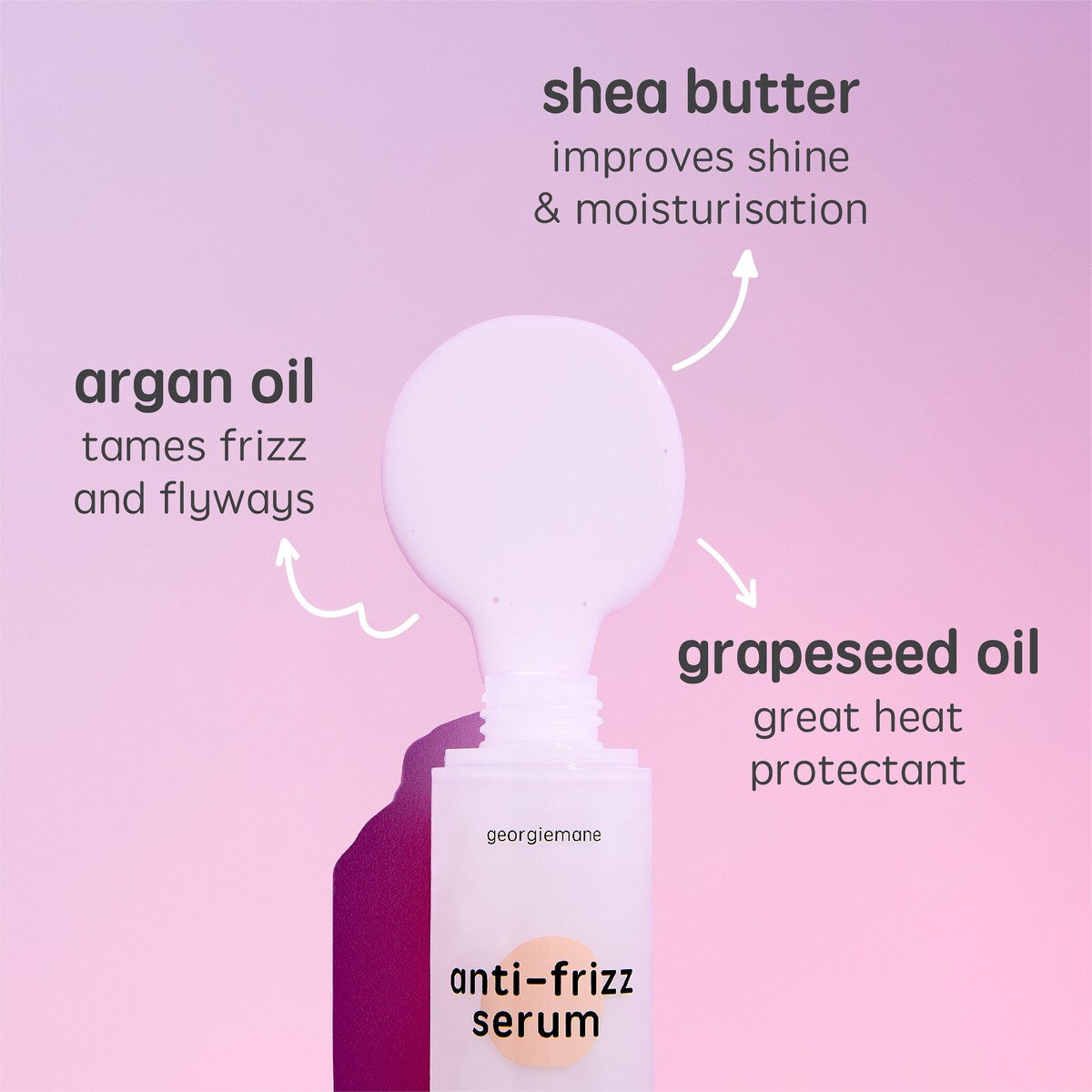 Georgiemane Anti-frizz Serum 100ml