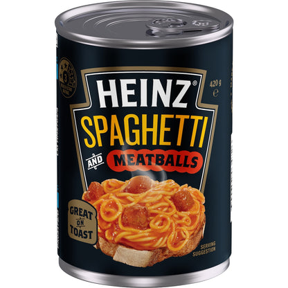 Heinz Canned Spaghetti & Meatballs 420g
