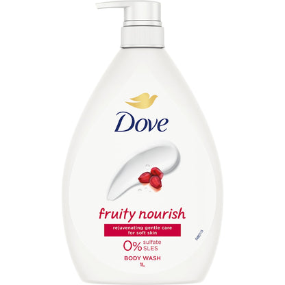 Dove Body Wash Fruity Nourish 1l