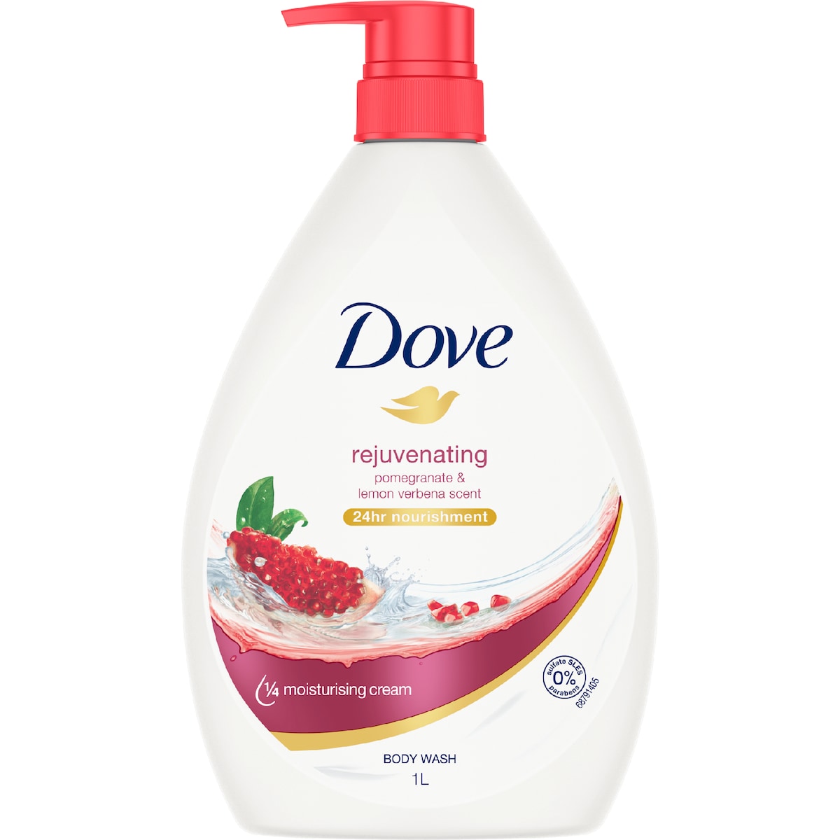 Dove Body Wash Fruity Nourish 1l